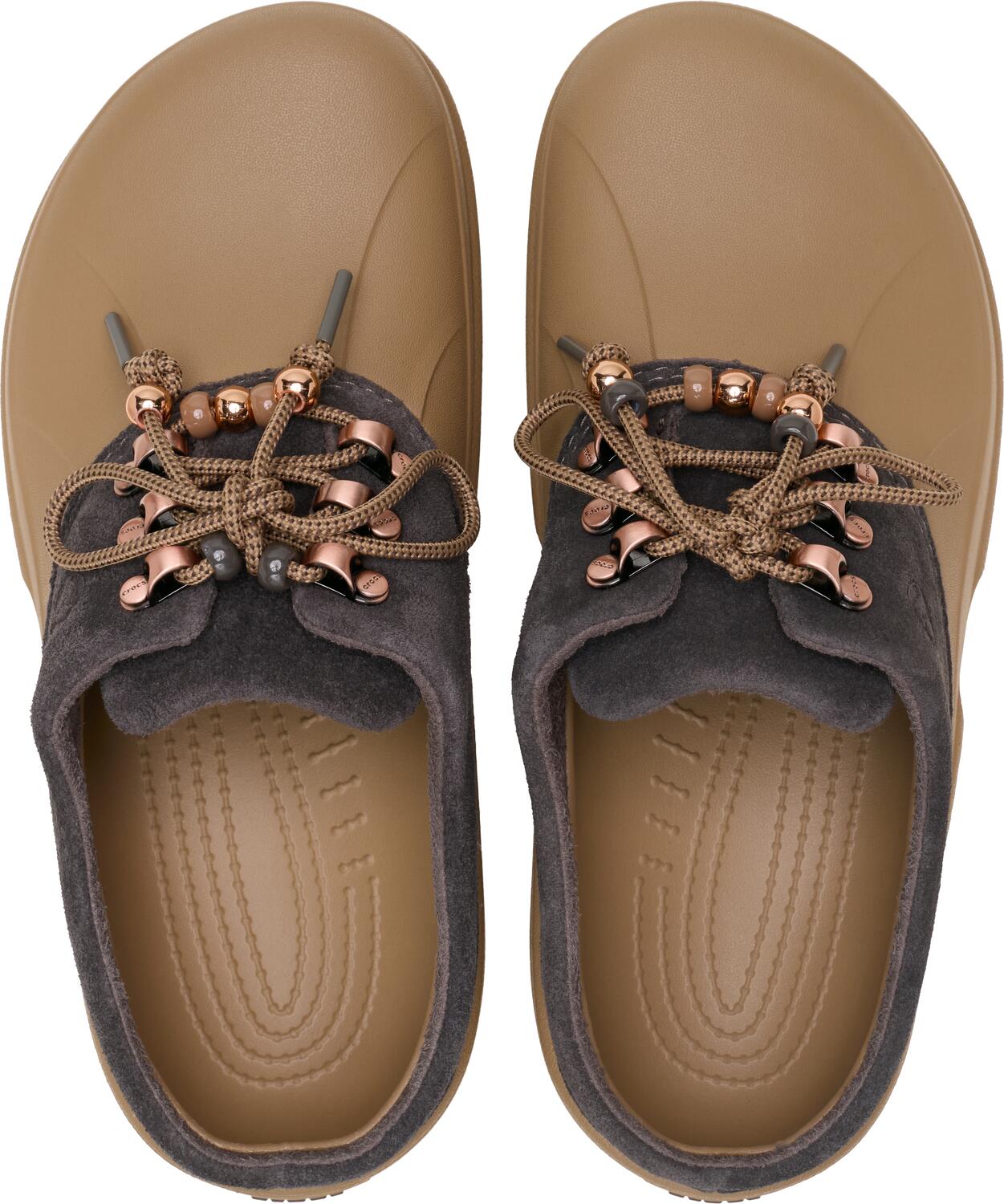 Axle Suede clogs - Sepia/Dark Cocoa